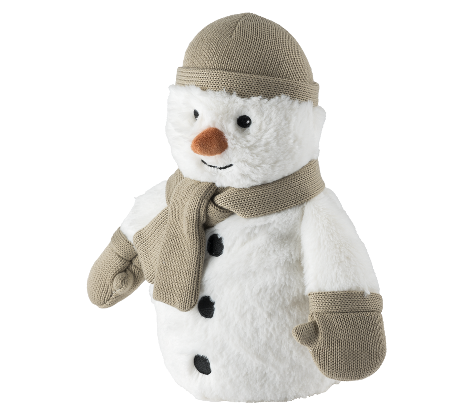 Warmies Ontspanningsknuffel Sneeuwpop - Afbeelding 3